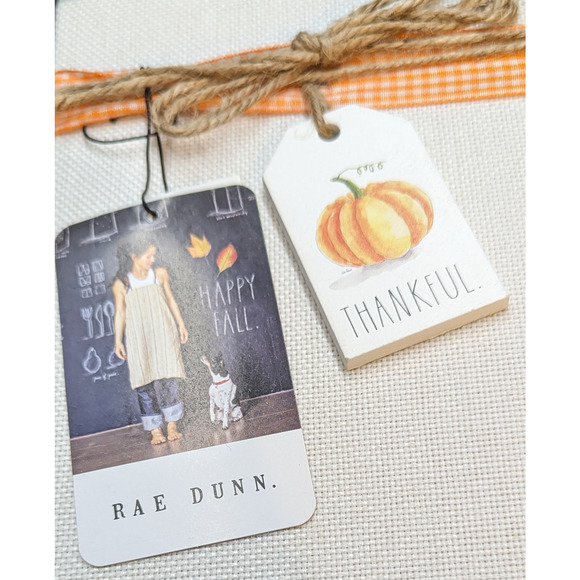 Rae Dunn Fall HARVEST BLESSINGS Stacked Books Decor - Picture 6 of 6